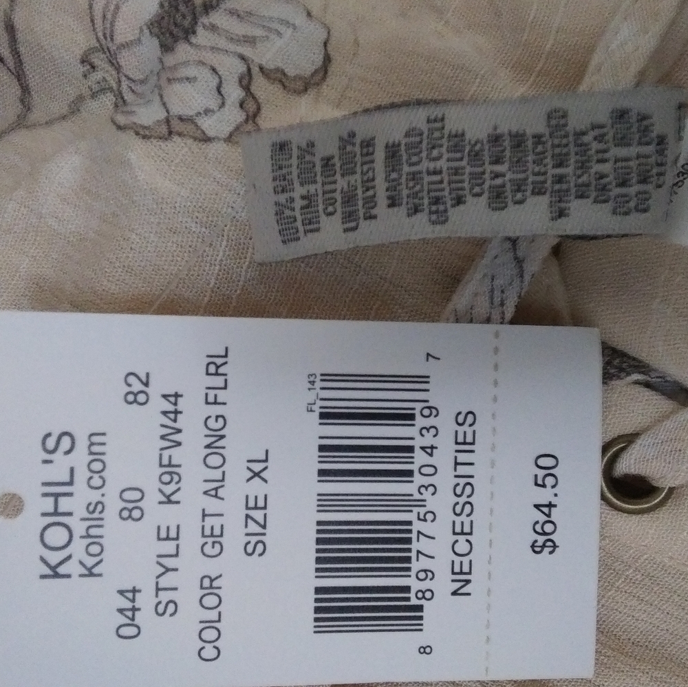 American Rag CIE, Get Along Floral, Dress, XL - Picture 2 of 6